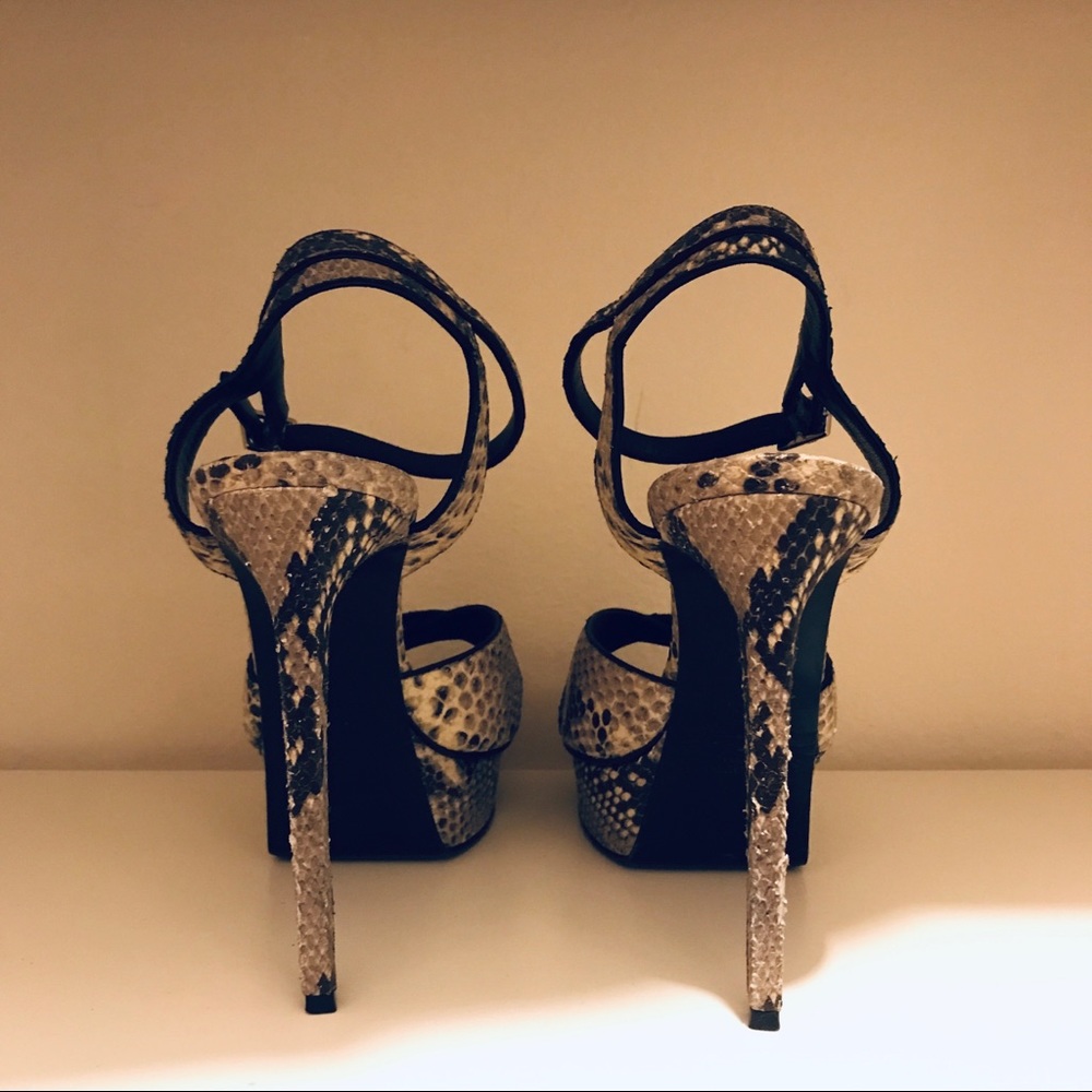 Saint Laurent Ysl Python “Bianca” 105 - image 4